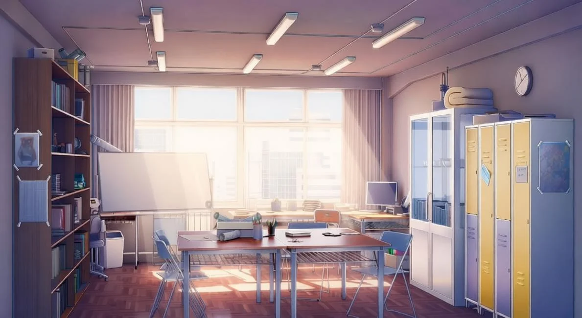 三渲二办公室模型-blender37
