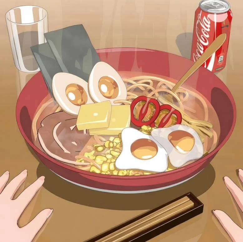 三渲二面食模型-blender59