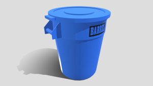 32 Gallon Trash Can【32 加仑垃圾桶】