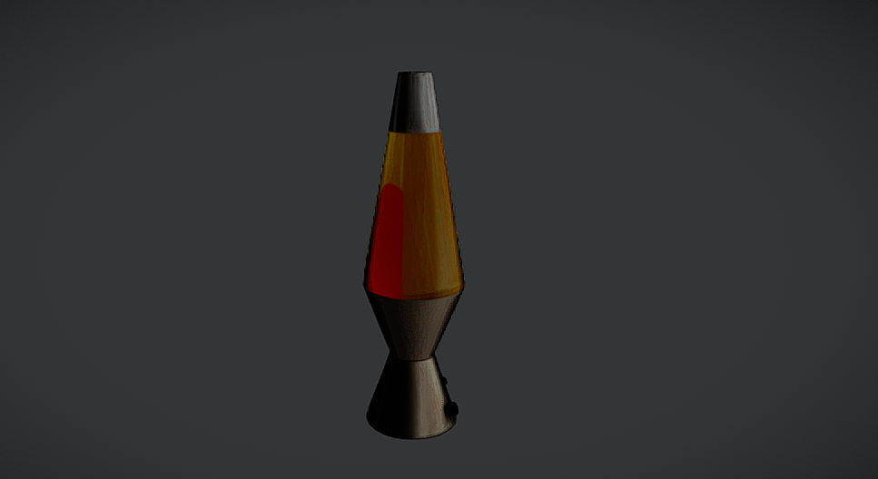 Diamond Motion Lava Lamp 3D Model【钻石运动熔岩灯3D模型】