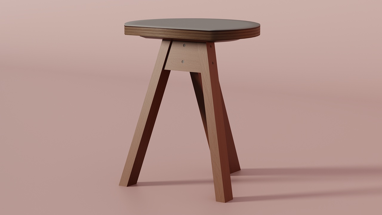 KOBO SIDE STOOL -SHINOMAKI LABORATORY【KOBO SIDE STOOL – 信浓实验室】