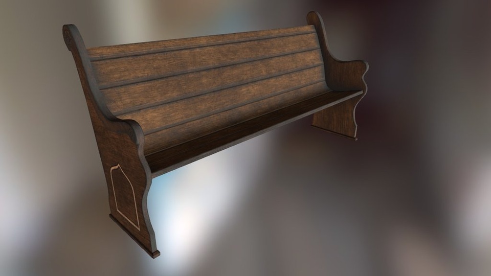 Church Bench【教堂长凳】