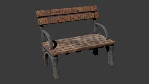 1AE Park Bench #Marexheaven【1AE 公园长椅 #Marexheaven】