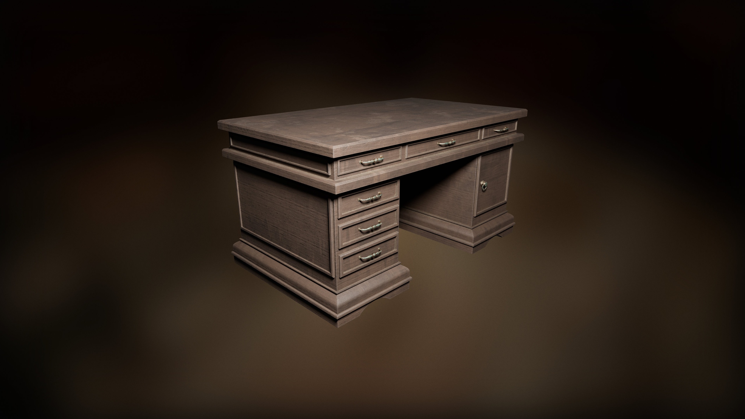 Antique Partner Desk【古董伙伴书桌】