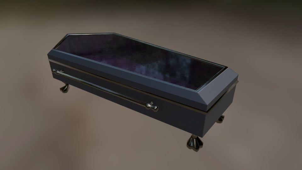 Coffin Coffee Table【棺材咖啡桌】