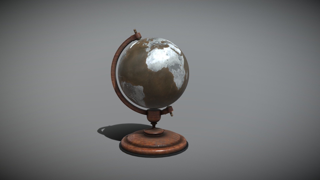 Antique Globe【古董地球仪】