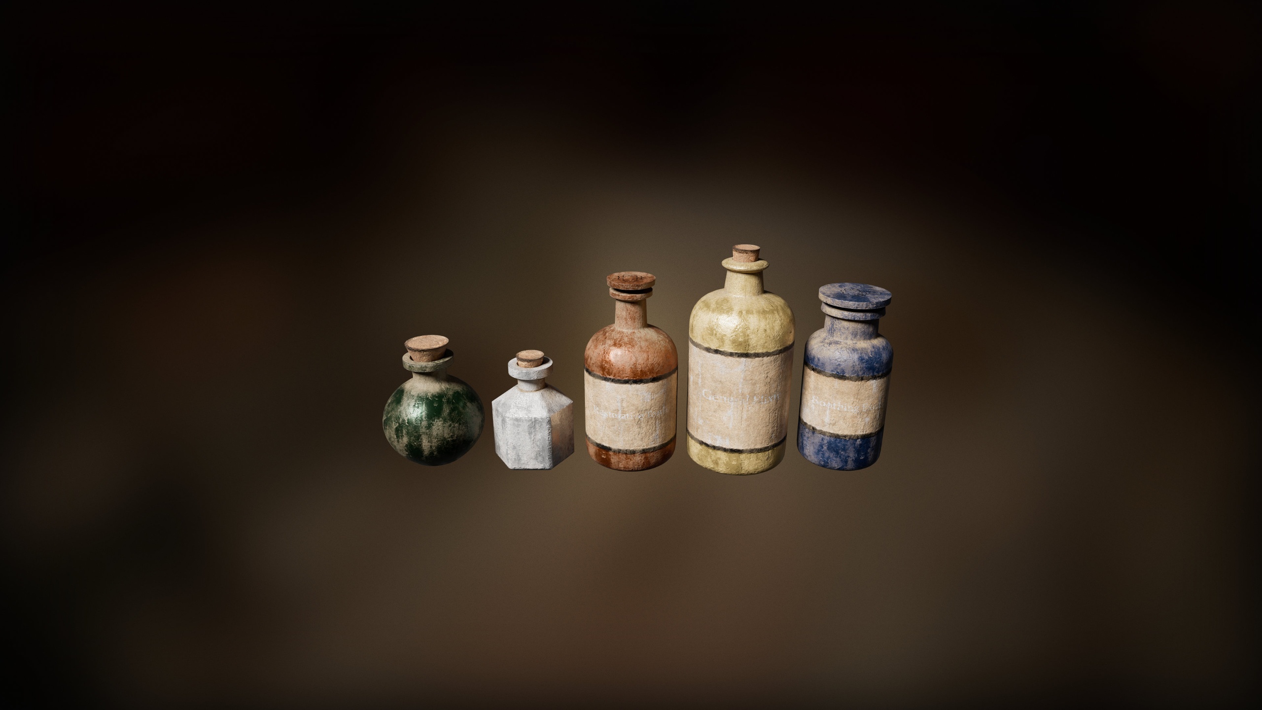 Apothecary Bottles【药剂瓶】