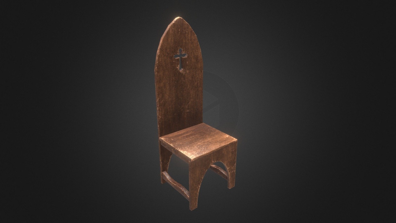Medieval Gothic Chair【中世纪哥特式椅子】