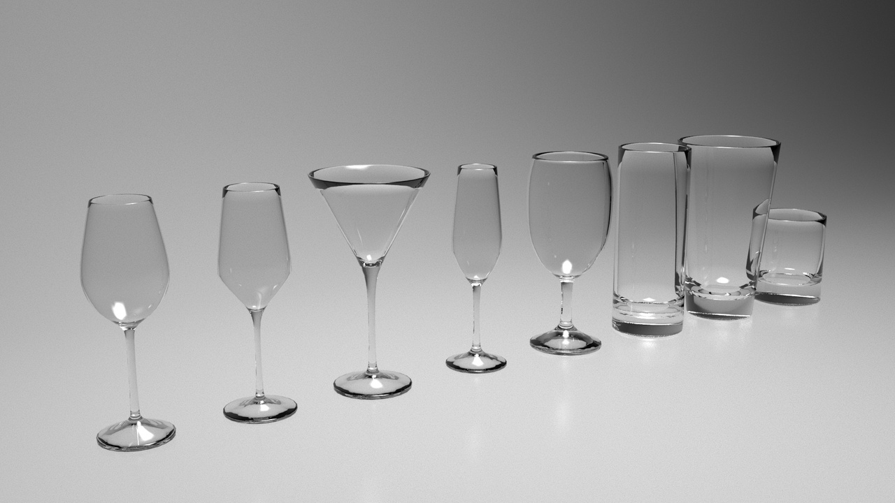 Glass Cups Pack【玻璃杯套装】