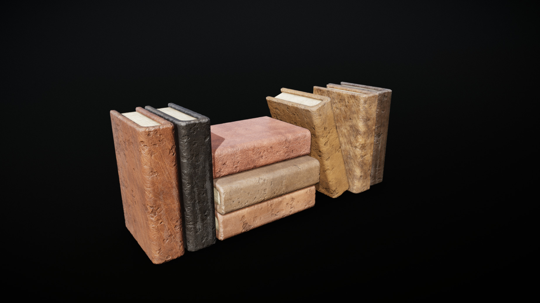 Leather Books【皮面书籍】