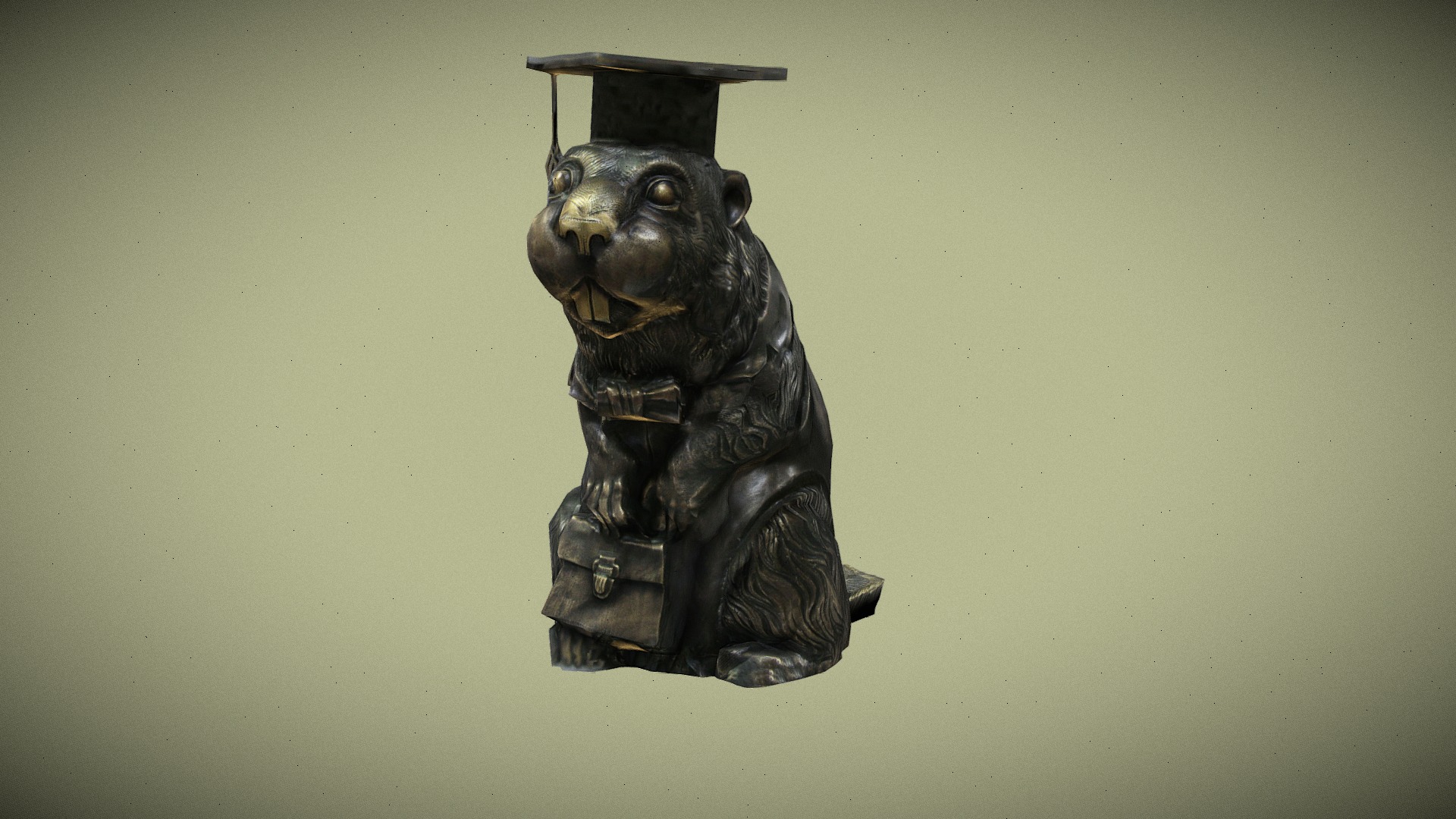 Beaver statue【海狸雕像】
