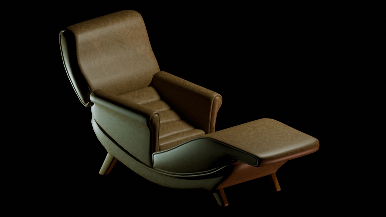 Contour lounge chair【轮廓休闲椅】