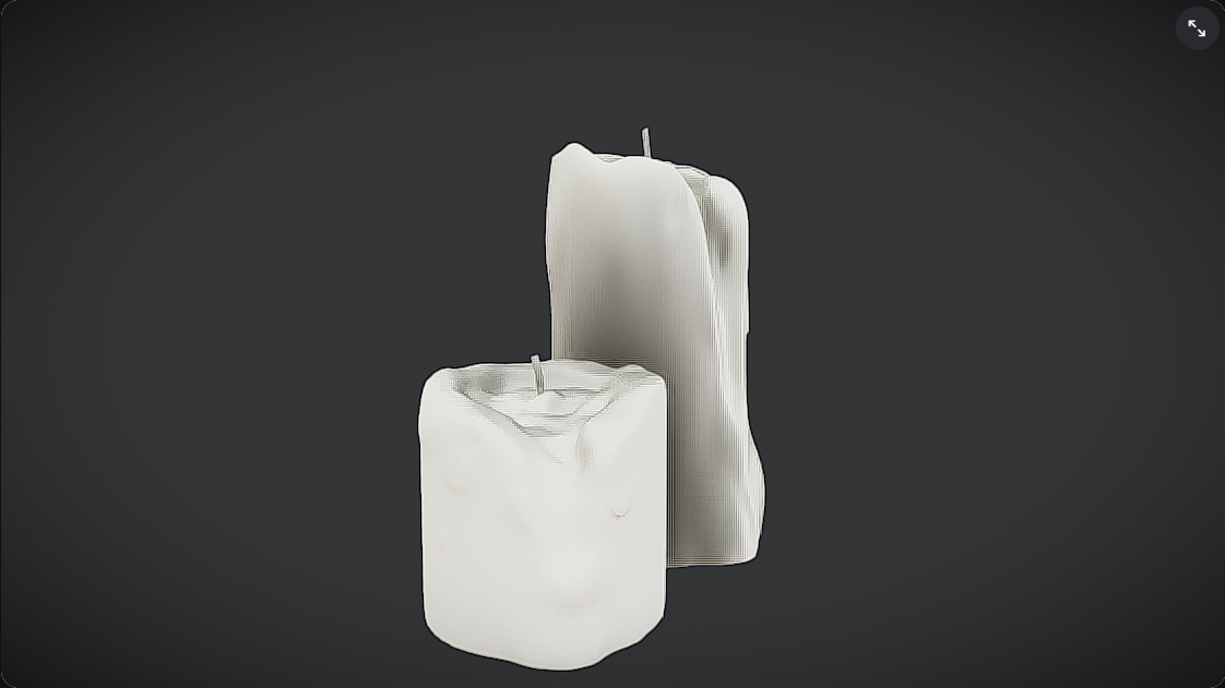 Candle Free 3D model【蜡烛3D模型】