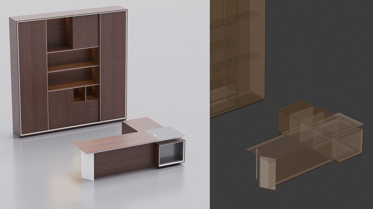 Executive Office Desk【高管办公室桌】