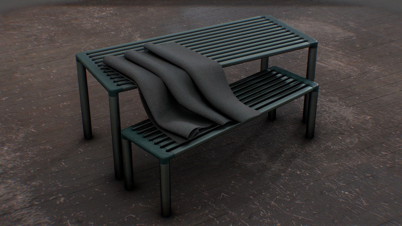 Aluminum Table【铝制桌子】