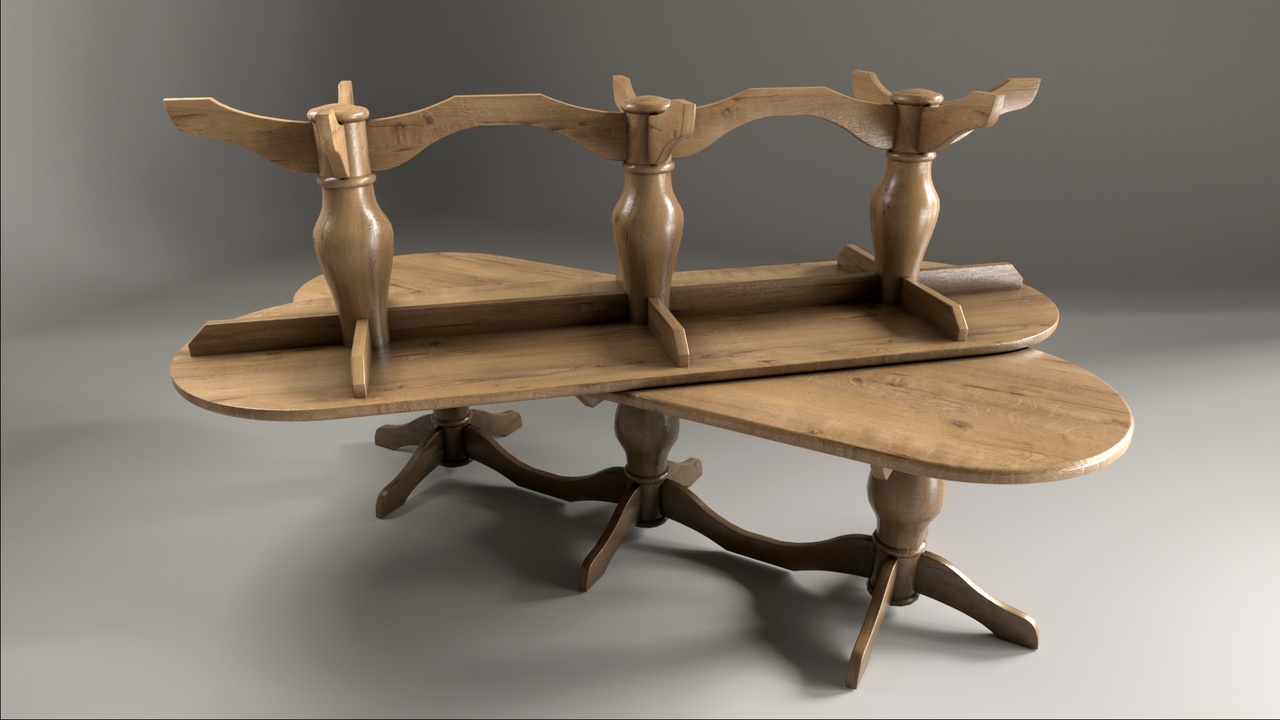 Oak table【橡木桌】