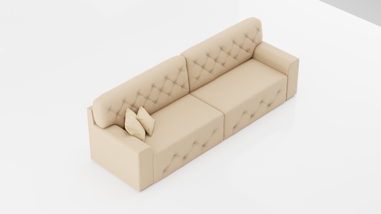 Realistic sofa with multiple colors game ready【逼真且多色的游戏专用沙发】