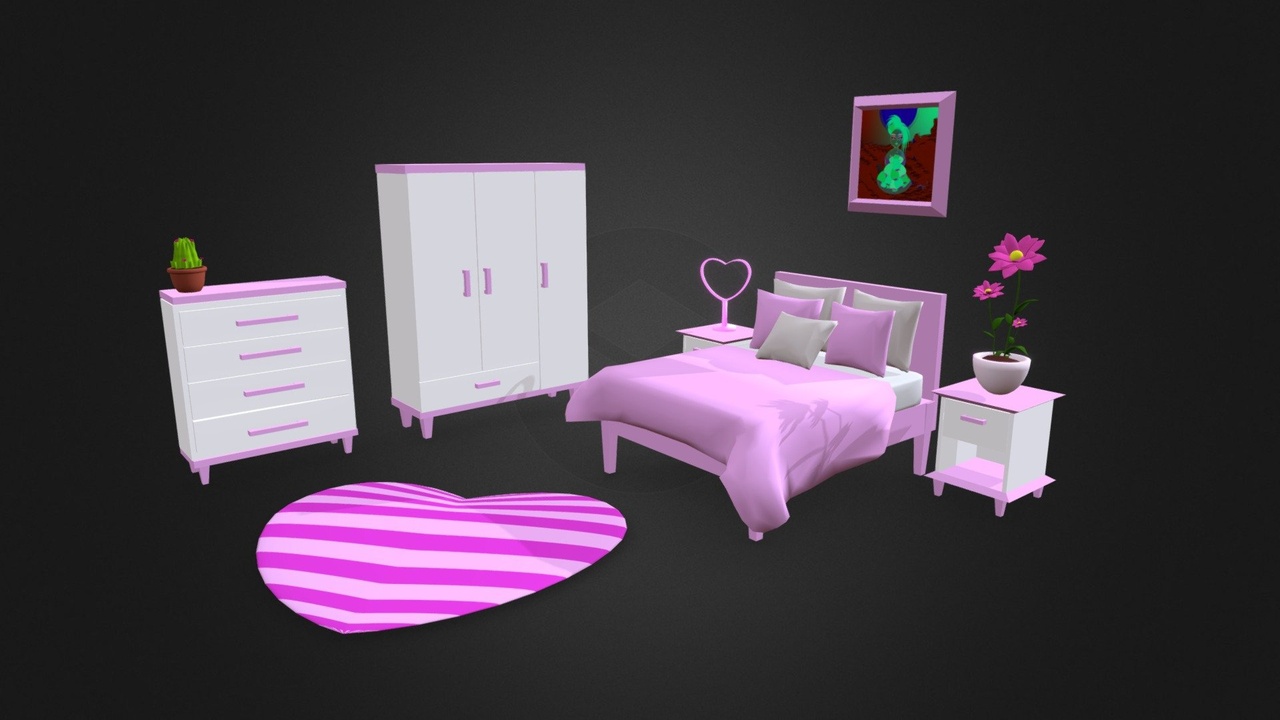 pink room【粉红色房间】