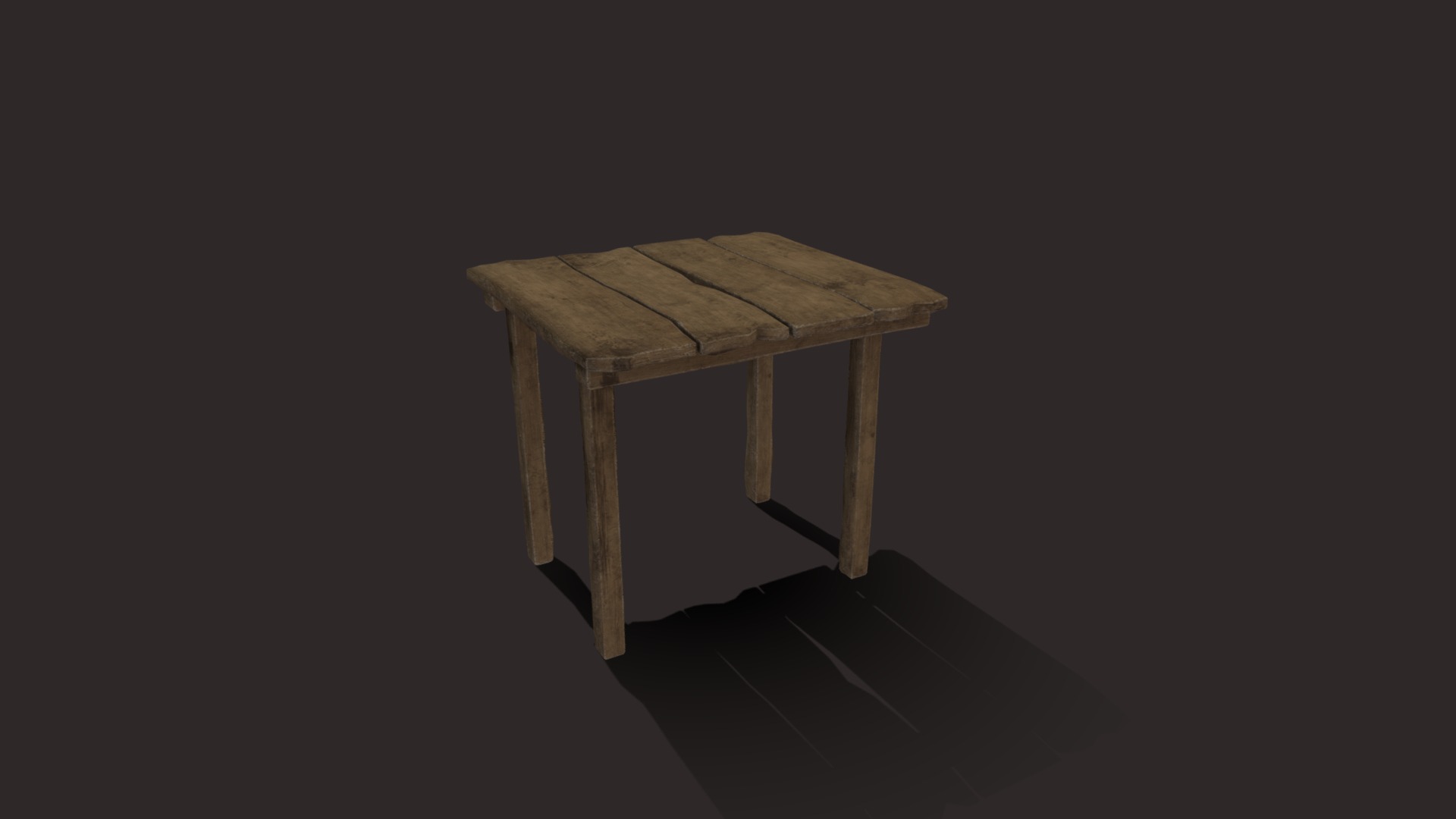 Old Wooden Table【旧木桌】