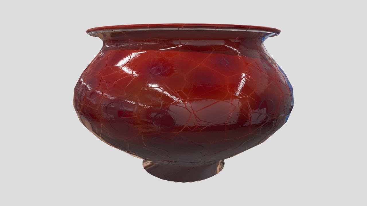 Shiny Decorative Flower Pot【闪亮装饰花盆】