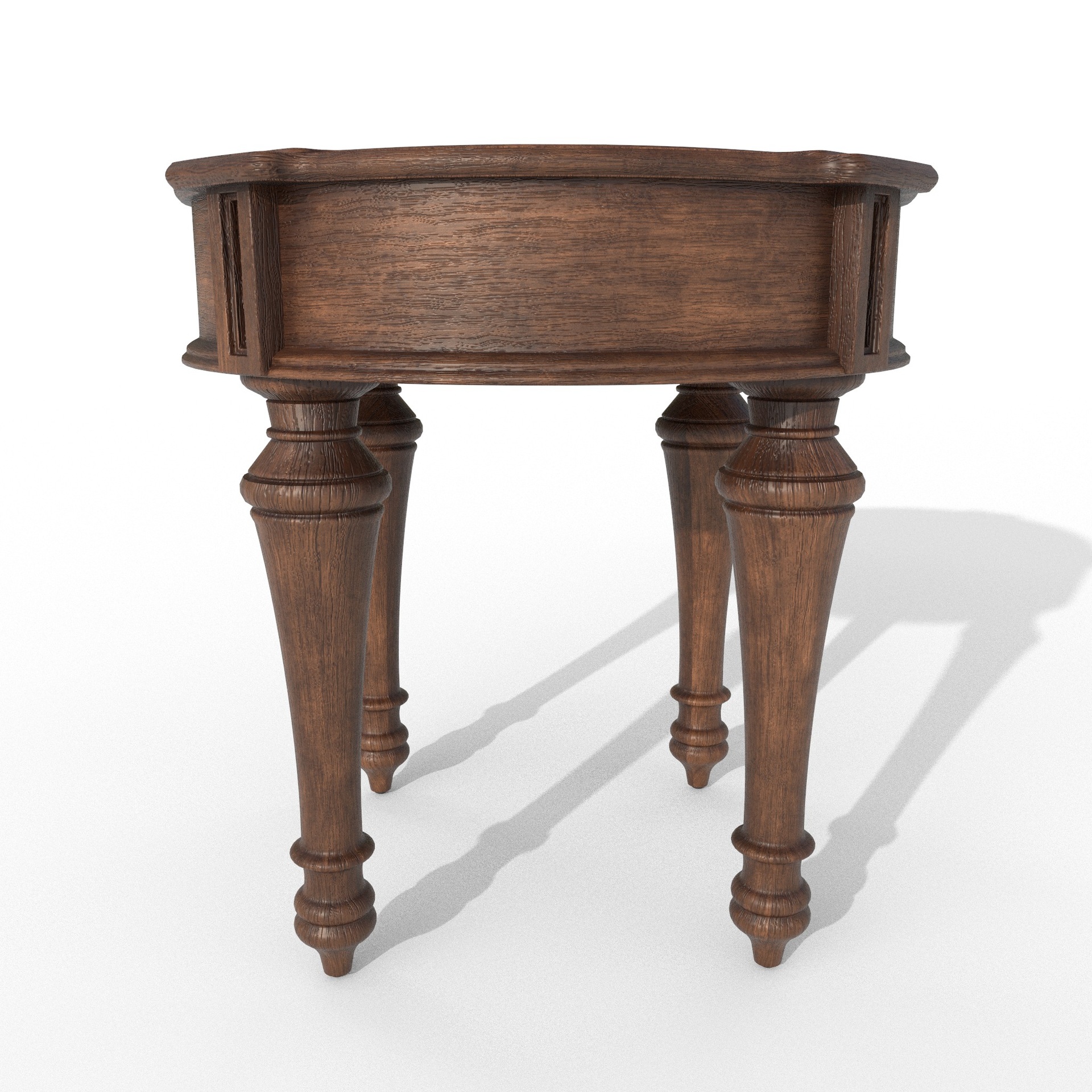 Realistic 3D Sofa and Table【逼真的3D沙发和桌子】