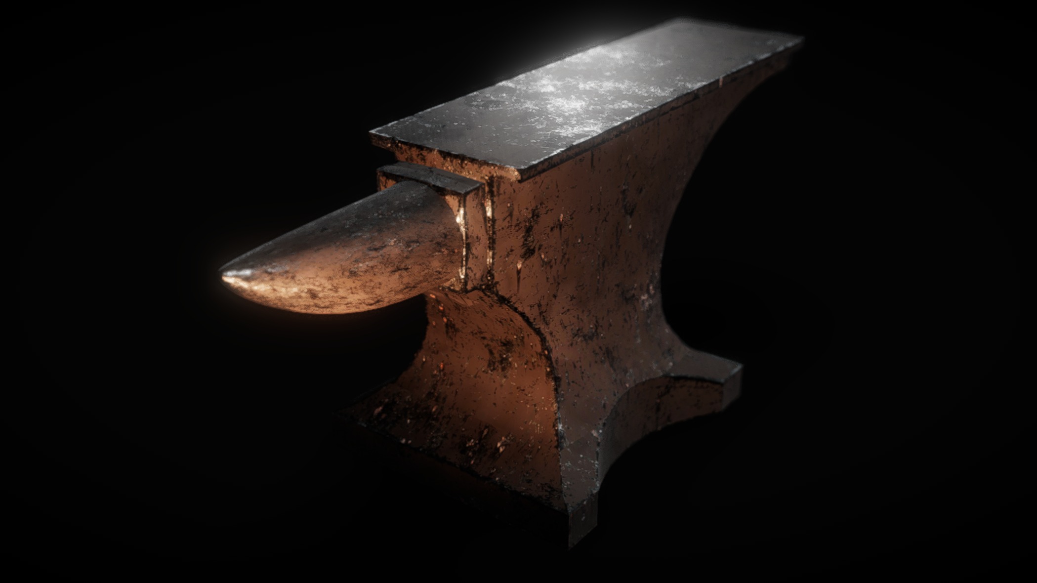 Realistic Worn Anvil【逼真磨损的铁砧】