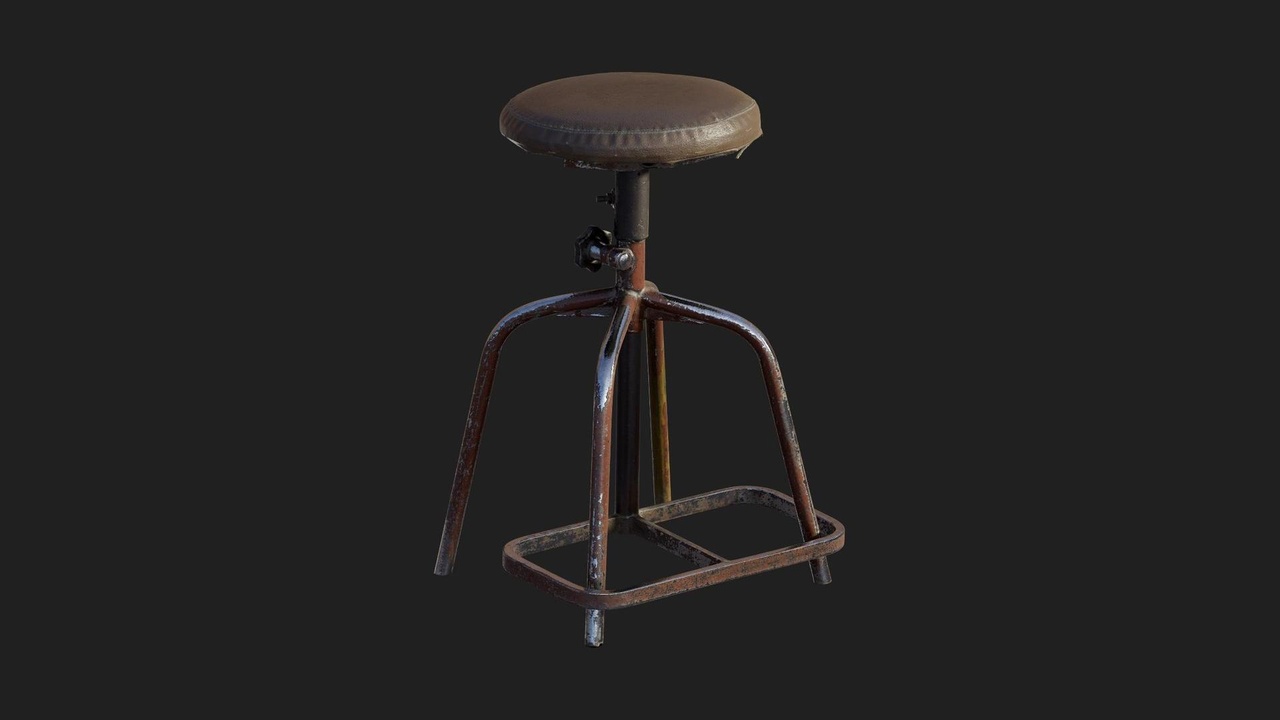 Old Metal Stool【旧金属凳】