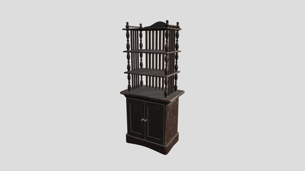 Old bookcase【旧书架】