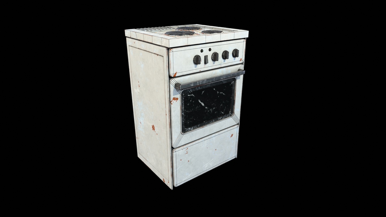 Old Gas Oven【旧燃气灶】